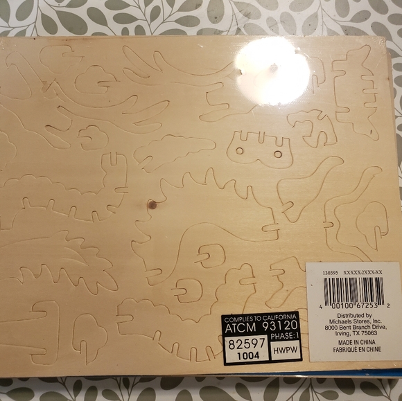 Lot 4 Creatology Dragon, Dinosaur Wooden Puzzles! New & Sealed! - Picture 3 of 10